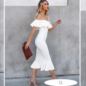 BRAND NEW HAVANA RUFFLE DRESS VICI